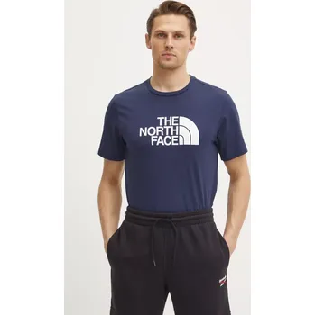 Tričko The North Face Easy tmavomodrá barva, s potiskem, NF0A8A6C8K21 59X, vel. S