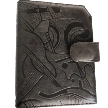 Blesk Hajn kožené ADK Desky A5 hnědé