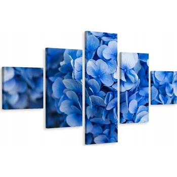 Obraz Vícedílný obraz KVĚTINY Hortenzie 3D 150x90