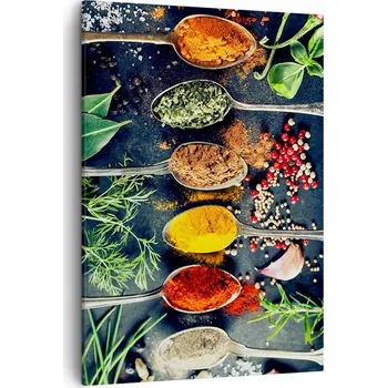 Obraz Obraz na plátně do obýváku ložnice 50x70 koření obrazy na zeď canvas