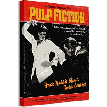 Obraz Pulp Fiction Twist Contest Obraz na plátně 40x50 cm