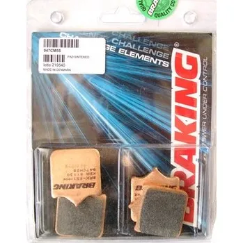 Brzdová destička BRZDOVÉ DESTIČKY BRAKING SINTERED 947CM55 PŘEDNÍ