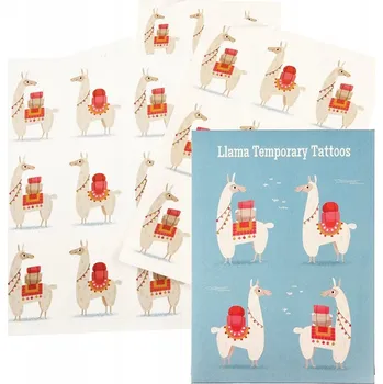 Odstranitelné tetování Rex London: Omyvatelné tetovačky pro děti - Lama Dolly