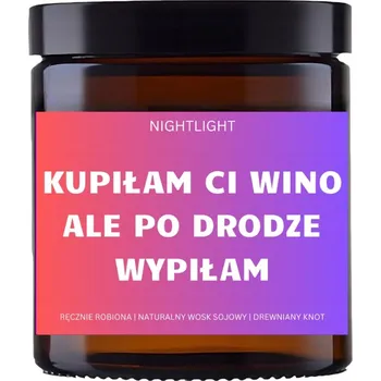 Svíčka Sójová vonná svíčka Káva Night Light 1 ks