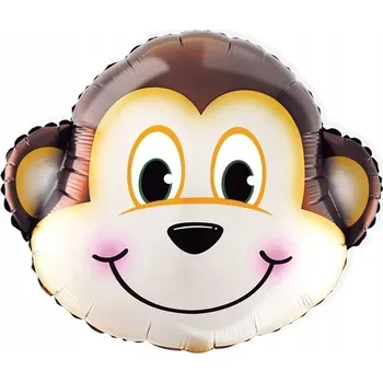 Balónek Fóliový balónek Opice, 63 x 56 cm