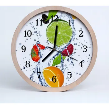 Hodiny Nástěnné hodiny Tulup vícebarevné 25 cm