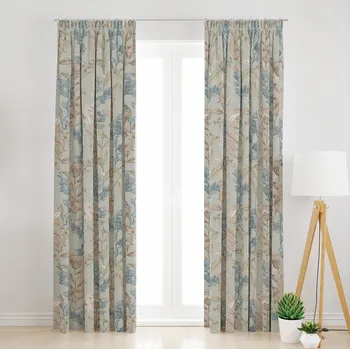 Obraz Závěs polozatemňovací s řasící páskou, na žabky 145 cm x 200 cm