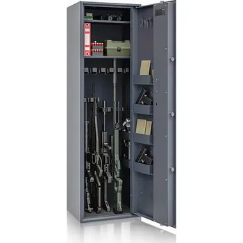 Trezor ISS Skříň na zbraně SIEGEN MAX 500082.12 EL, grafitově šedá