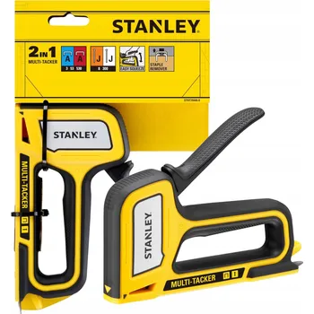 Sponkovačka Ruční sešívačka STANLEY 2v1, sponky typu A, hřebíky typu J STHT70440-0