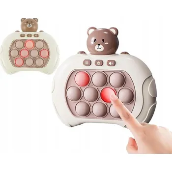 POP IT POP IT ELEKTRONICKÁ HRA ANTISTRESOVÁ ZRUČNOSTNÍ SENZORICKÁ POPIT