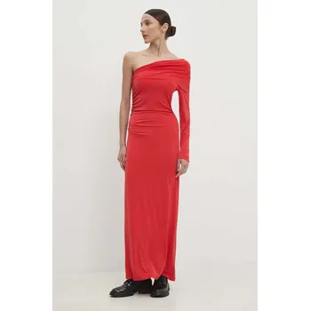 Dámské šaty Šaty Answear.LAB červená barva, maxi W24S.LF.111221.TJS 33X, vel. M