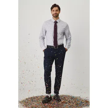 Pánská košile Košile Medicine pánská, bílá barva, regular, s klasickým límcem RW24.KDMB03 00A, vel. S