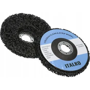Brusný kotouč DISK NA ODSTRAŇOVÁNÍ RZI BRUSNÝ KOTOUČ 125 x22 mm pro brusku ITALKO