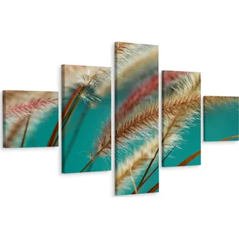 Obraz Vícedílný obraz Rostliny NATURA Macro 150x90