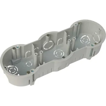 Elektroinstalační krabice SEZ KUP 68 LP/3 trojnásobná krabice do sádrokartonu