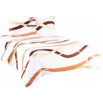 Povlečení BAVLNĚNÉ SATÉNOVÉ SILNÉ BAVLNA POVLEČENÍ 200x220 + 2X 70x80 SE ZIPEM - POLSKÝ VÝROBEK