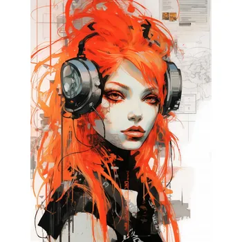 Plakát Plakát Rytmus Metropole bez rámu 15 x 20 cm