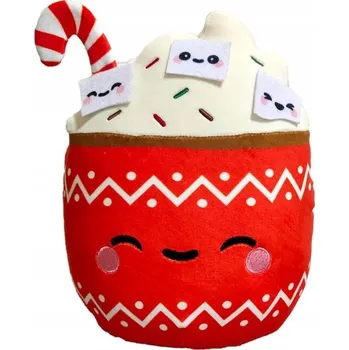 Polštář Squidglys Plyšový Polštář - Foodiemals Aspen Horká Čokoláda