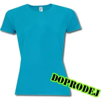 Dámské tričko Sols Tričko Sporty Women aqua - doprodej S - 1 ks
