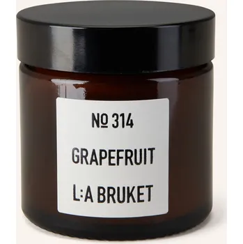 Svíčka L:A Bruket Vonná Svíčka Grapefruit, hnědá