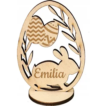 Obraz Stojánek na Vajíčko k Velikonoce s gravírovaným jménem - kraslice