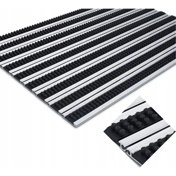 Rohožka POLENTEX ROHOŽKA PŘED DVEŘE VSTUPNÍ ČISTICÍ KARTÁČ 150x120 C12