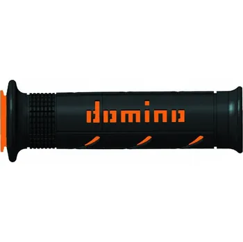 Domino Gripy / Rukojeti na řidítka A250 - černo-oranžové