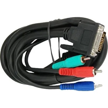 Audio kabel Kabel DVI - 3x RCA, 5,0 m