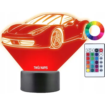 Lampička Plexido vícebarevná Noční lampa