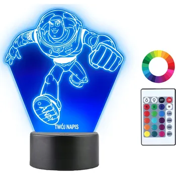 Lampička Noční lampa Plexido vícebarevná