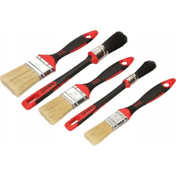 Umělecký štětec SADA ŠTĚTCŮ ŠTĚTCE ŠTĚTEC NA DETAILING AUTA 5 KS