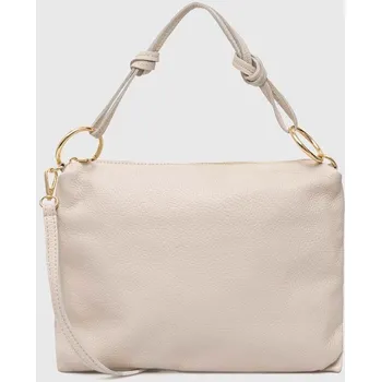 Kabelka Kožená kabelka Answear.LAB 940.HWK béžová 80X, vel. ONE SIZE