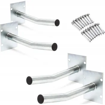 Věšák Nástěnný držák / hák na kola, sada 4 ks - PGU