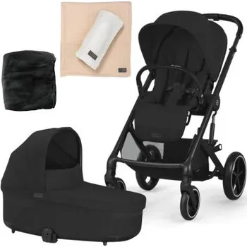 Kočárek Cybex Balios S Lux Set od narození - Moon Black
