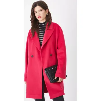 Dámský kabát Kabát Medicine dámský, červená barva, přechodný, oversize RS25.KPD101 33X, vel. L