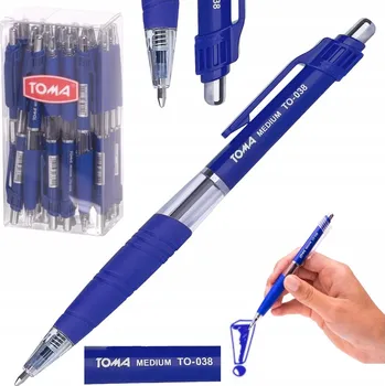 Propiska automatická modrá Toma