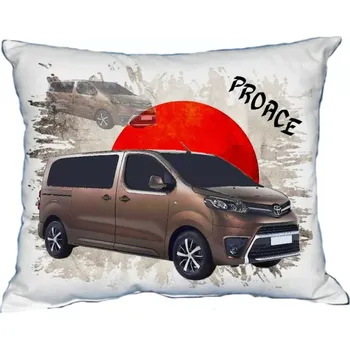 Povlak na dekorativní polštářek Polštářek s osobním autem Toyota Proace (Polštářek s osobním autem )