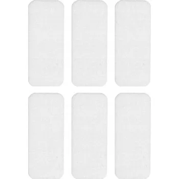 Prostěradlo Samolepicí filcové podložky bílé 25x60mm balení 6 kusů - VORSTAHL