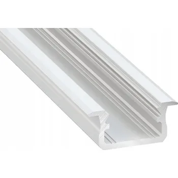 LED osvětlení LED profil Led-one typ-B hliníkový zápustný 2 m bílý