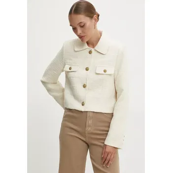 Dámské sako Sako Answear.LAB béžová barva v.2416.fos 01X, vel. XL