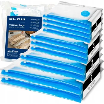 Úložný box VAKUOVÉ PYTLE OPAKOVANĚ POUŽITELNÉ NA OBLEČENÍ A POVLEČENÍ SADA 11 KUSŮ 4