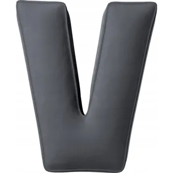 Polštář Yellow Tipi Polštář písmeno V