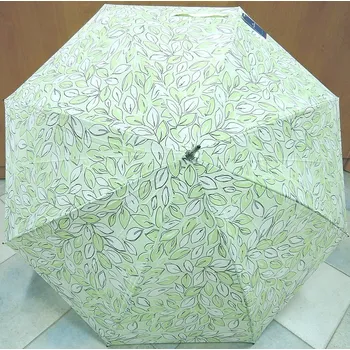 Deštník Tom Tailor 403 zelený hůlkový deštník