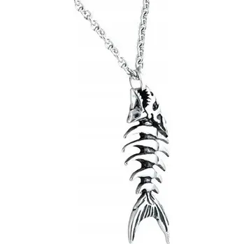 Přívěsek GOTICKÝ NÁHRDELNÍK, PŘÍVĚSEK, PŘÍVĚSEK – SZKIELET – RYBA, RYBÍ SZKIELET