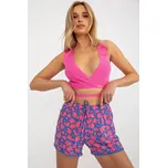 Fresh Made Krátké šortky se vzorem růžové Velikost: XS