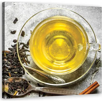 Obraz OBRAZ NA PLÁTNĚ Aromatický čaj 30x30