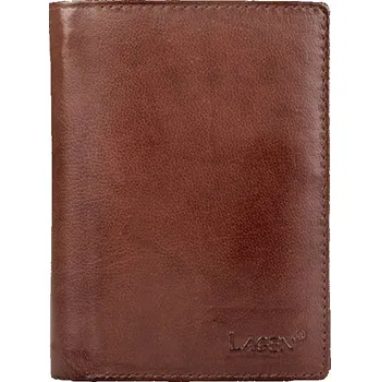 Peněženka Lagen V-26 pánská kožená peněženka hnědá