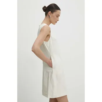 Dámské šaty Šaty Answear.LAB béžová barva, mini pk2673.ijs 01X, vel. M