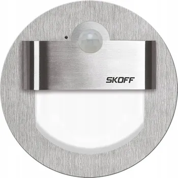 Nástěnné svítidlo Schodišťové svítidlo SKOFF 2,4 W integrovaný LED zdroj 1,8 cm stříbrné