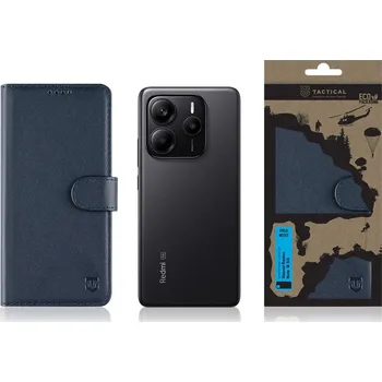 Pouzdro na mobilní telefon Flipové pouzdro Tactical Field Notes pro Xiaomi Redmi A1s 2023, modrá